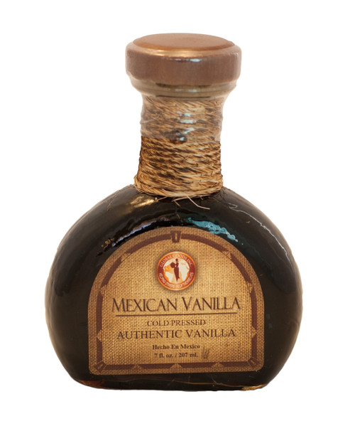 Mexican Vanilla Cold Pressed, Made with High Quality Fresh Vanilla Beans 7oz