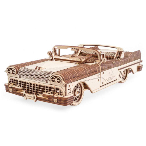 UGEARS Dream Cabriolet 3D Puzzle Model Dream Cabriolet VM-05