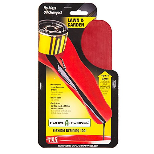 Form-A-Funnel Flexible Draining Tool, General Purpose, Lawn and Garden