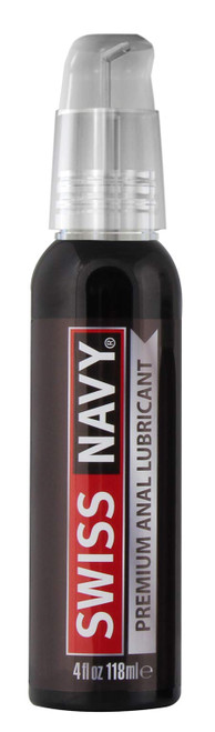 Swiss Navy Premium Silicone Anal Lubricant, MD Science Lab 4 oz