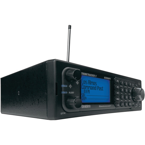 Uniden BCD996P2 Digital Mobile TrunkTracker V Scanner, 25,000 Dynamically Allocated Channels, Close Call RF Capture Technology, 4-Line Alpha display,  Base/Mobile Design, Phase 2, Location-Based Scanning