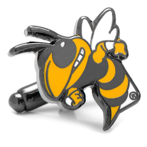  NCAA Georgia Tech Yellow Jackets Cufflinks, Officially Licensed