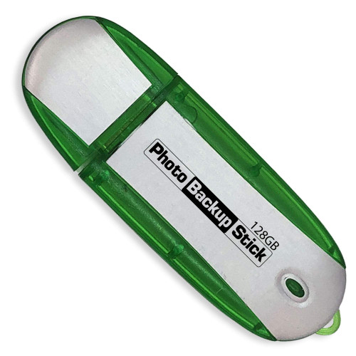  Photo Backup Stick for Computers, Phones, and Tablets - 128 GB