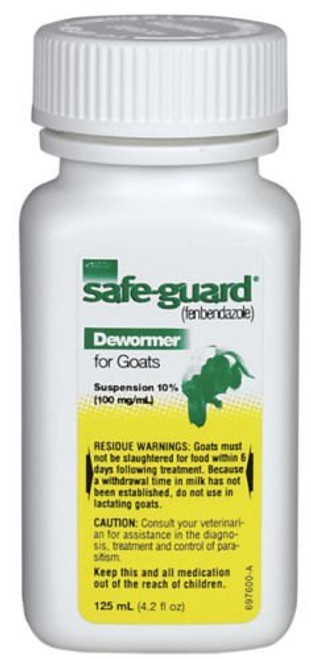 Safe-guard Fenbendazole Dewormer Liquid 125ml
