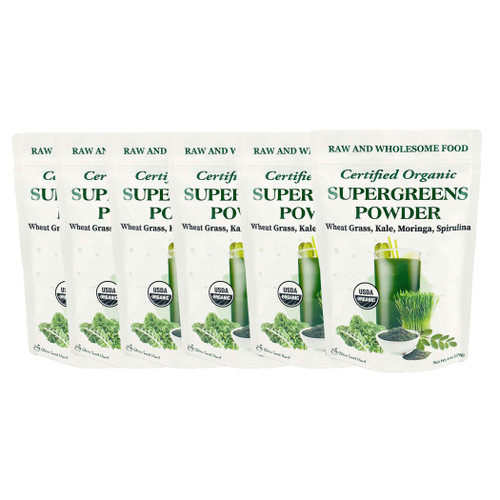 Cherie Sweet Heart Supergreens Powder - Green Superfood - Organic Greens Powder Super Greens - Smoothie Powder - Superfood Powder - Powdered Greens - 2.25LB Super Greens Powder - 204 Servings