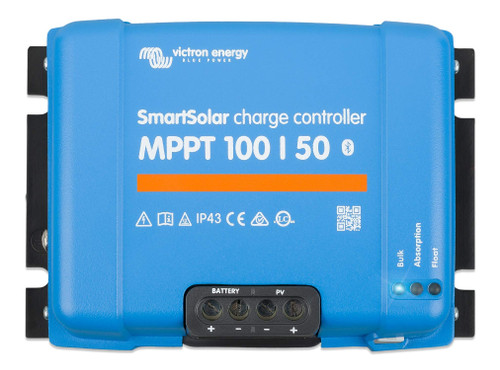 Victron Energy SmartSolar MPPT 100V 50 Amp 12/24-Volt Solar Charge Controller (Bluetooth)