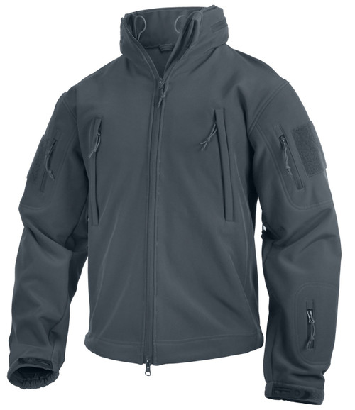 Rothco Special Ops Soft Shell Jacket in Gunmetal Grey XL