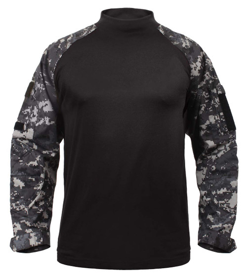 Rothco Tactical Airsoft Combat Shirt - Subdued Urban Digital Camo in Large