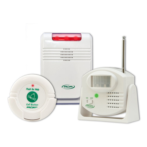 Smart Caregiver Cordless Motion Sensor and Nurse Call System for Fall Prevention– Know when they need help or are getting up!