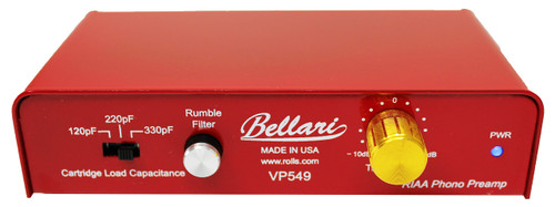 Rolls Bellari VP549 Phono Preamplifier, Built in the USA 