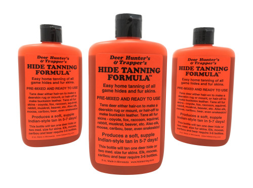 Knoblochs Deer Hunter's & Trapper's Hide & Fur Tanning Formula - Multi-Pack
