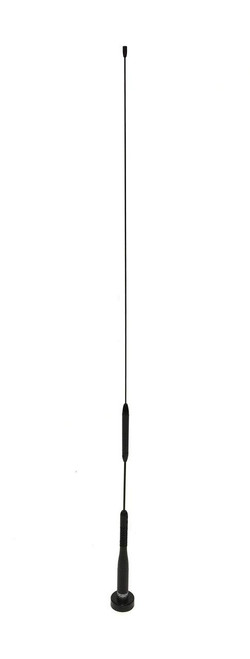SS-680SBNMO Comet 2M/70cm Mobile Spring Antenna (Black) 2.15/4.15, 27" - NMO