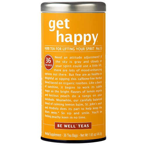 Get Happy – No. 13 Lifting your Spirits Tea, No Caffeine, 36 Tea Bags
