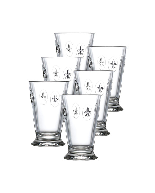 La Rochere Fleur De Lys 10 oz. Double Old Fashioned Glass, Set of 6