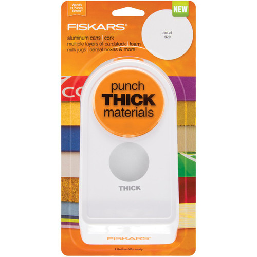 Fiskars 2-Inch Thick Punch, Circle