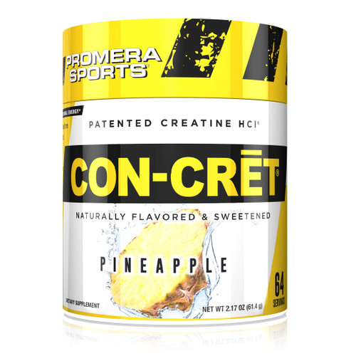 Promera Sports CON-CRET Patented Creatine Hydrochloride Powder, Stimulant Free, No Loading, No Harsh Side-Effects, Pineapple, 2.17 Ounces / 61.4 Grams, 64 Servings