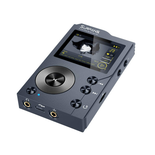 WH-05373 Surfans F20 HiFi MP3 Player with Bluetooth, Lossless DSD High Resolution Digital Audio Music Player, High-Res Portable Audio Player w/ 32GB Memory Card, Support up to 256GB