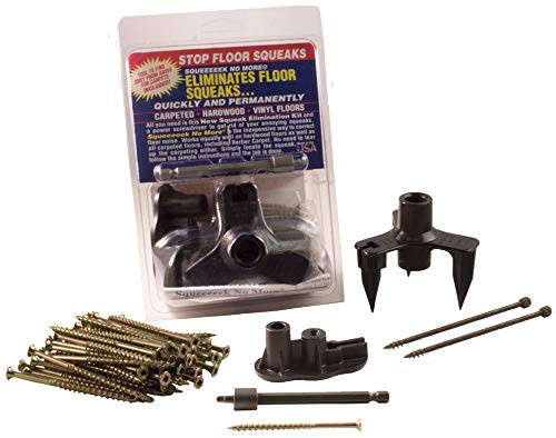 Squeeeeak No More Kit Eliminates Floor Squeak Through Carpet - Multi