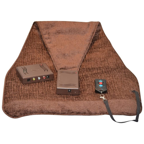 Audio Fox Undercover Wireless TV Speakers (Brown)