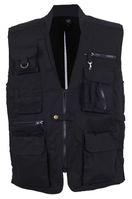 Rothco Plainclothes Concealed Carry Vest - Black Large