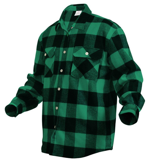 Rothco Extra Heavyweight Buffalo - Plaid Flannel Shirt