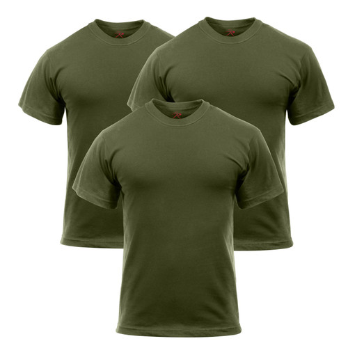 Rothco , 3 Pack Military T-Shirt