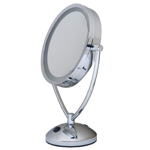 Floxite V-SHAPE 10X/1X LED DAYLIGHT MIRROR | 7081-10V