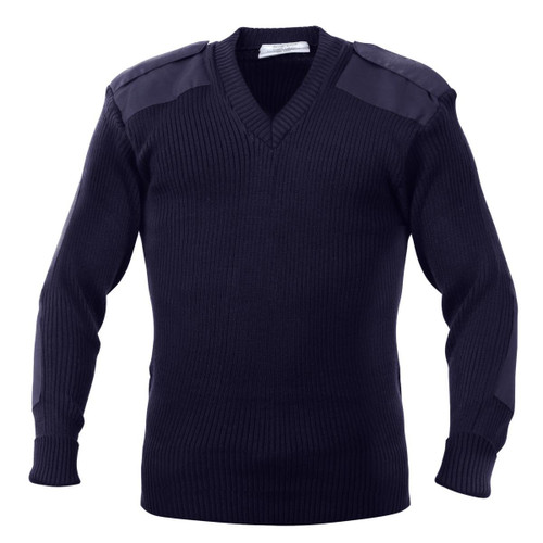 Rothco Acrylic, V-Neck Sweater