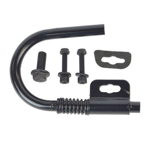 Superior Parts M745RB Spring Loaded Rafter Round "U" Hook, Black