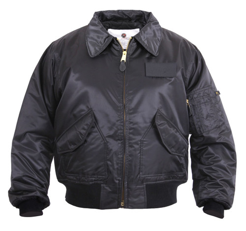 Rothco CWU-45P Flight Jacket -Black 3XL