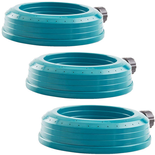 Gilmour 900 Sq Ft Light Duty Circle Pattern Stationery Spot Sprinkler, 3 Pack