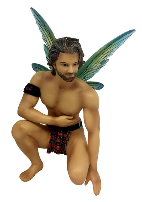 December Diamonds Loxy Male Fairy Christmas Ornament Faeries Pixie - 5555046 New