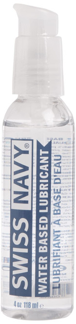 Swiss Navy Water-Based Lubricant 4oz/118ml | SNWB4