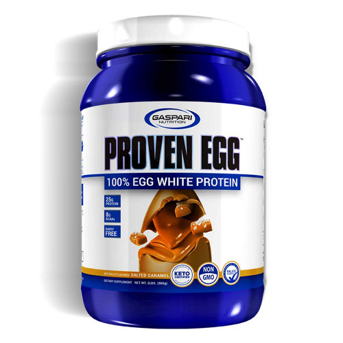 Gaspari Proven Egg - Salted Caramel - 2lb (900g)