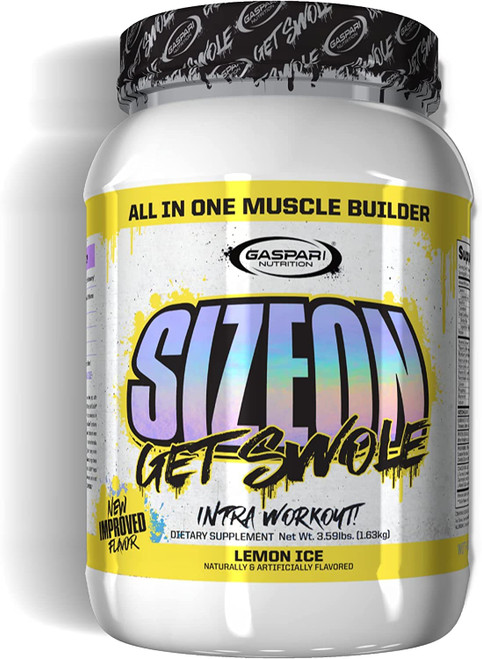 Gaspari Nutrition - SizeOn - Intra Workout - 3.59 Pound (Lemon Ice)
