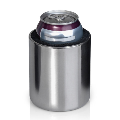 Diamond Plate Magnetic Cup Holder for Keeping Your Drink Secure to Most Metal Surfaces - Stainless Steel