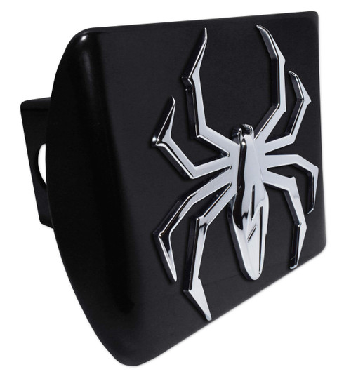 Elektroplate MetalHead Lightning Spider Metal Hitch Cover - SPIDER-BLK-HC