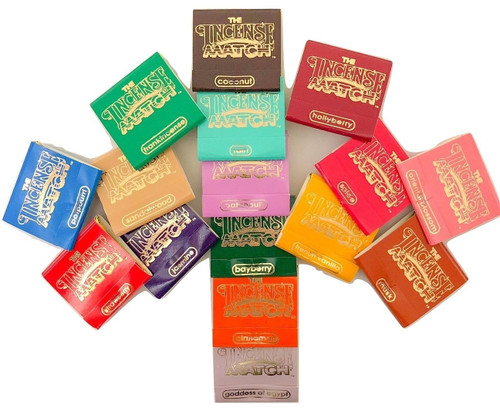 The Incense Match - Assorted Boxes - 10 Fragrances								