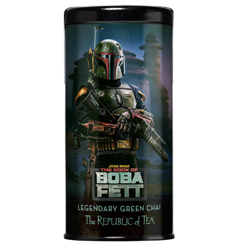 The Republic of Tea – Star Wars The Book of Boba Fett – Legendary Green Chai, Caffeinated - 36 Tea Bags