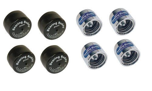 Bearing Buddy 1980A Chrome Plated with 19B Bra - 2 Sets