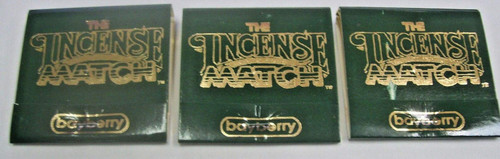 Bayberry: Scented Incense Match Books - Lot of 3 Books (90 Matches)