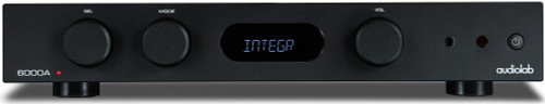 Audiolab 6000A 100-watt Stereo Integrated Amp/Bluetooth DAC - Black