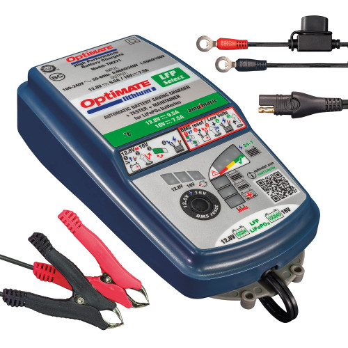 OptiMATE Lithium 4s 9.5A / 5s 7.5A, TM-271 10-step | 12.8/16V 9.5A Battery Charger