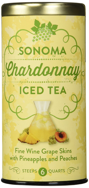 The Republic of Tea Sonoma Iced Tea Pouches | Chardonnay, 6 Pouches
