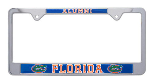 Elektroplate University of Florida Alumni All Metal License Plate Frame