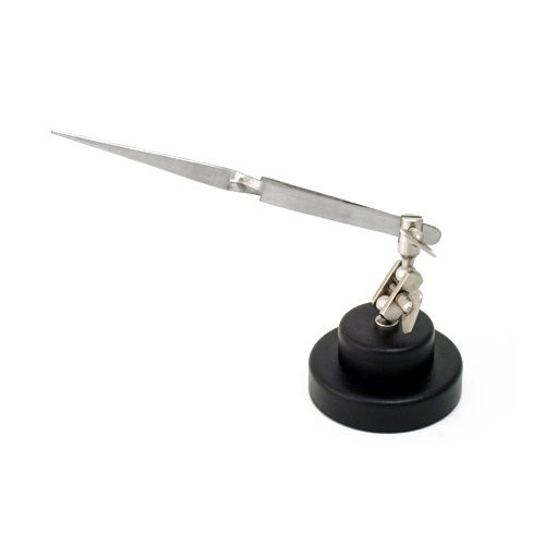 SFC Tools Third Hand Round Base with Cross Looking Tweezer | 54-080