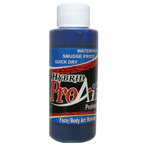 Face Painting Makeup - ProAiir Waterproof Makeup - 2 oz (60ml) Cobalt Blue