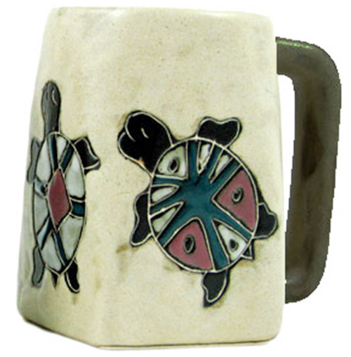 Mara Stone Desert Turtle Square Bottom Coffee Mug 12 oz. - 511 V7