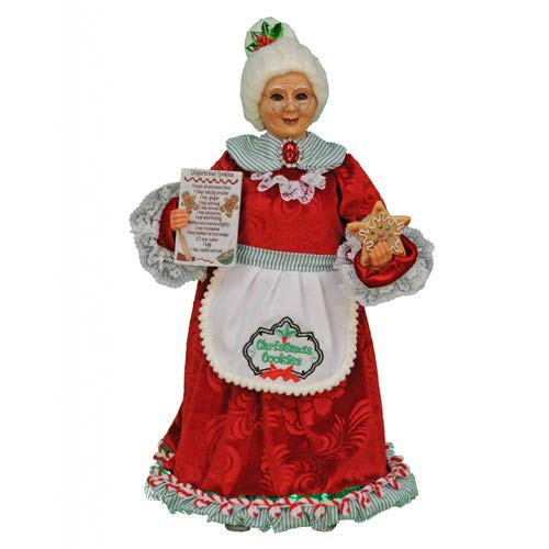 Karen Didion Originals Mrs. Kitchen Claus Figurine - 16 Inches - CC16-199R