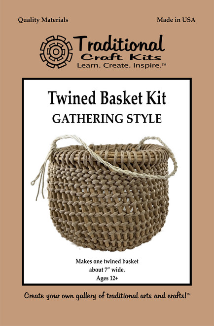 Traditional Craft Kits Twined Basket Kit